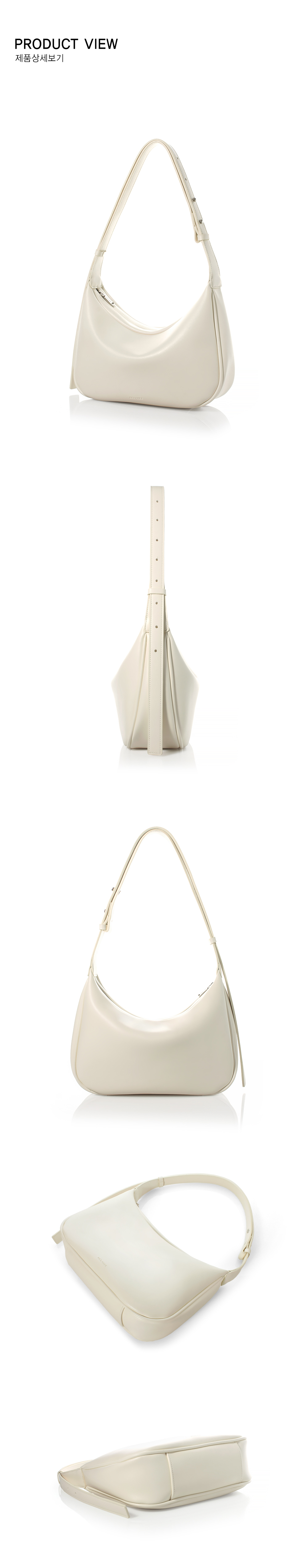 [MCLANEE] Denver shoulder and cross bag - Ivory