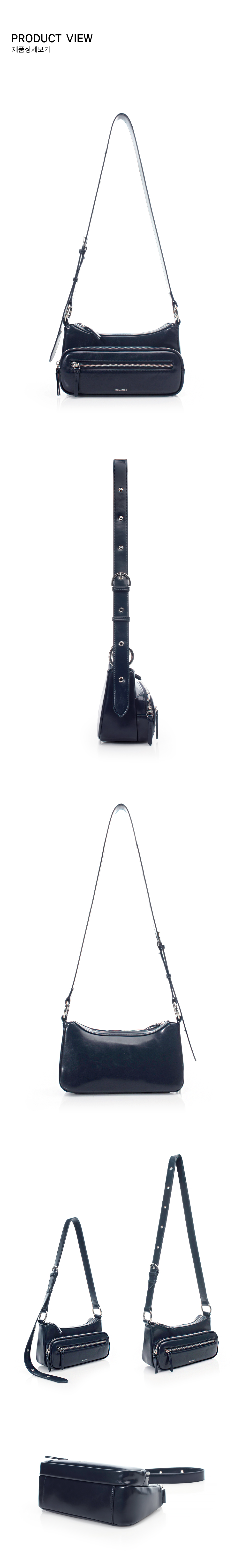 [MCLANEE] Kina shoulder and cross bag - Navy